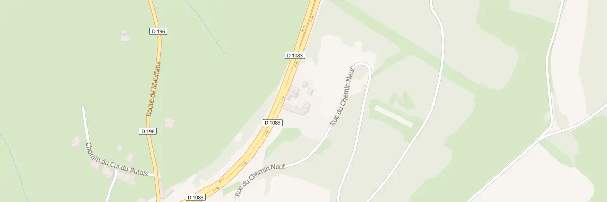 Plan du 5046 Rte Nationale à Mantry