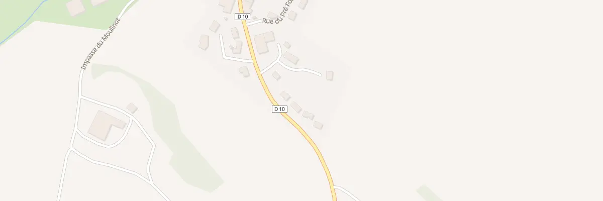 Plan du 19 Rue de la Fontaine à Amange