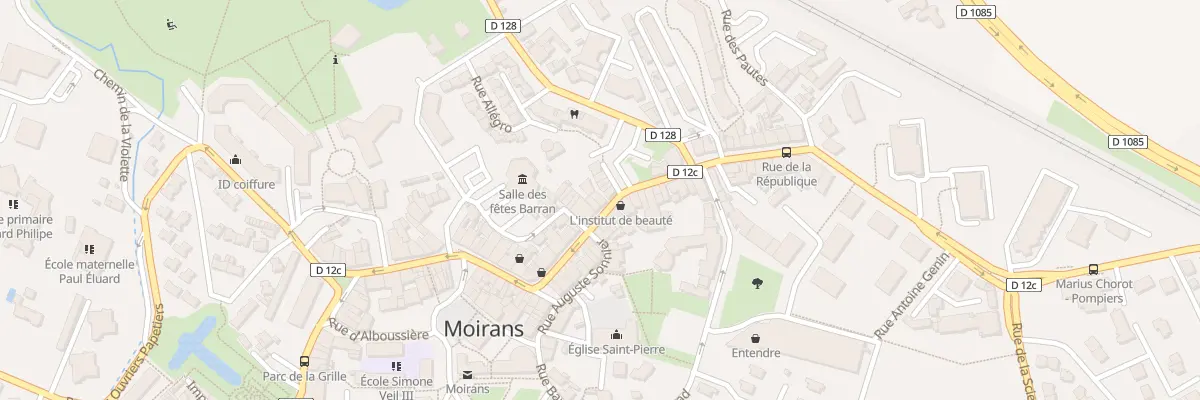 Plan du 42 Rue de la République à Moirans