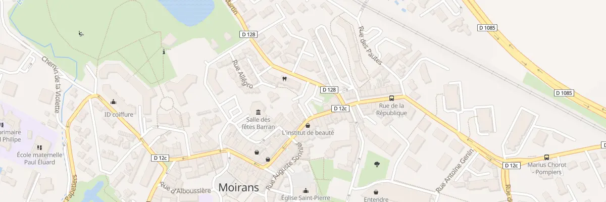 Plan du 14 Rue Allegro à Moirans