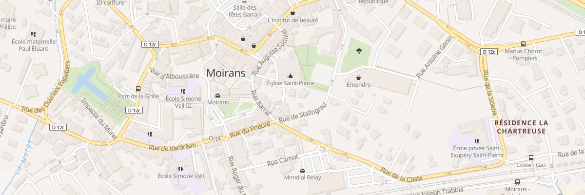 Plan du 5311A Rue de Stalingrad à Moirans