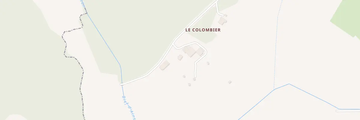 Plan du 3 Che du Colombier à Colonne