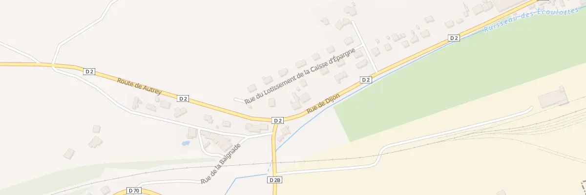 Plan du 150 Rue de Dijon à Arc-lès-Gray
