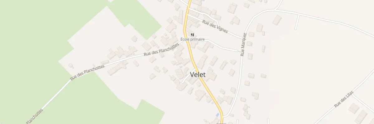 Plan du 44 Gr Grande Rue à Velet