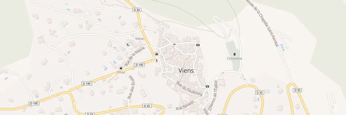 Plan du 5308F Rue du Chat Noir à Viens