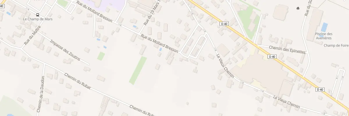 Plan du 24 Rue du Mollard Bresson à Courtenay