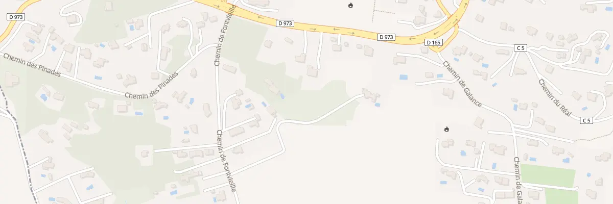 Plan du 229 Rue de Fontvieille à La Bastidonne