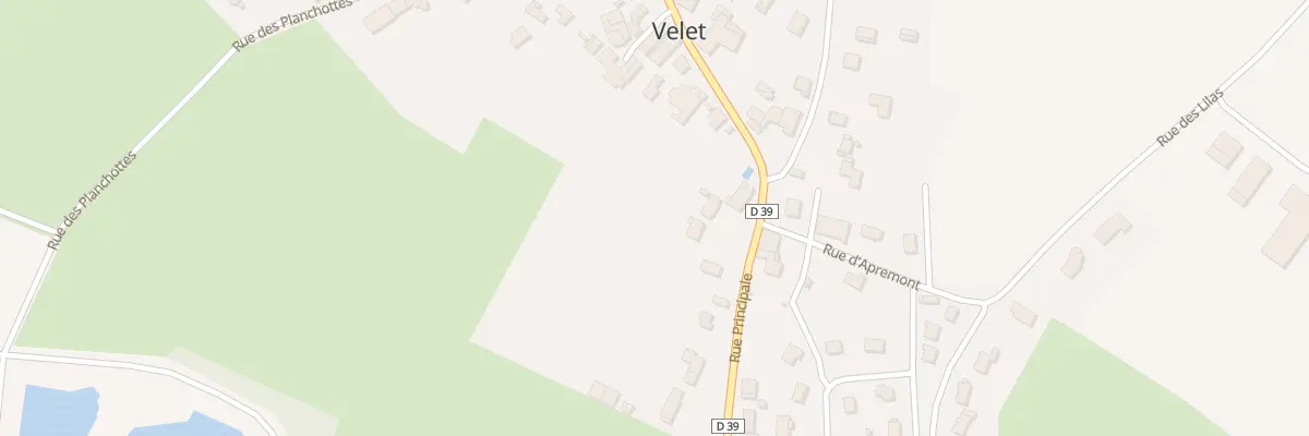 Plan du 66 Gr Grande Rue à Velet