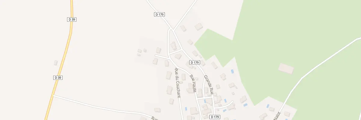 Plan du 8 Rue Haute à Esmoulins