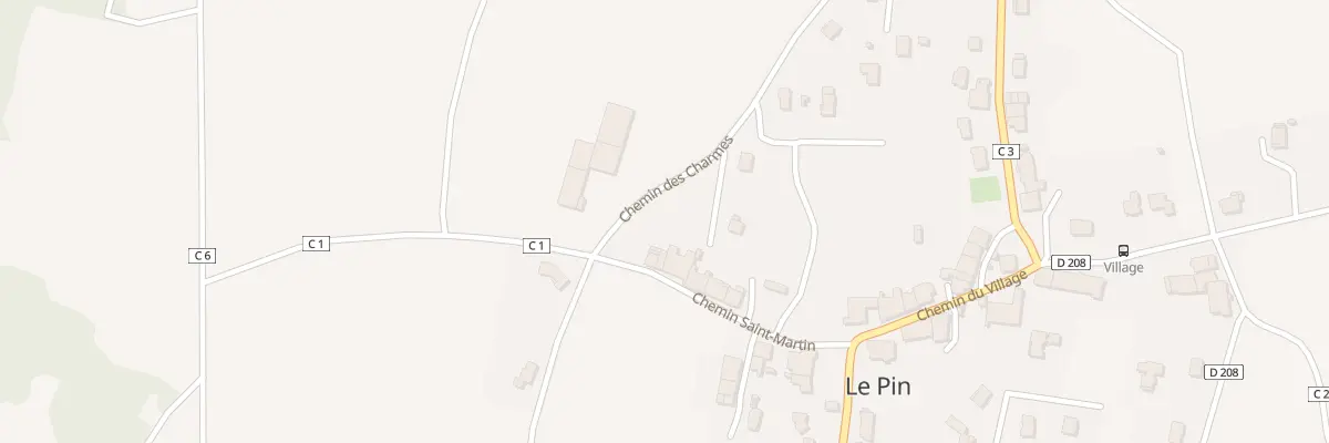 Plan du 140 Che Saint Martin au Pin
