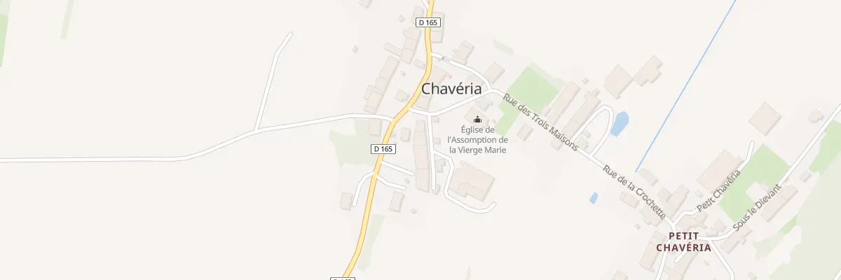 Plan du 4 Rue du Pigeonnier à Chavéria