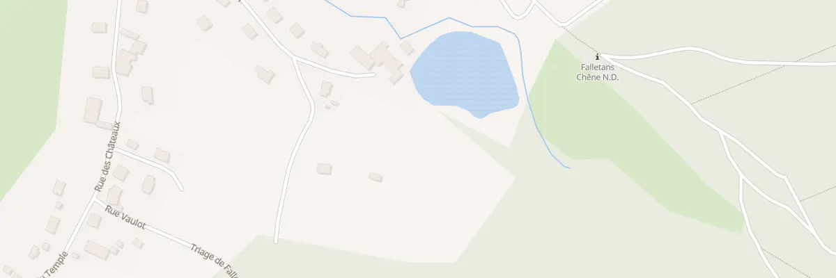 Plan du 1 Rue des Champs Richard à Falletans