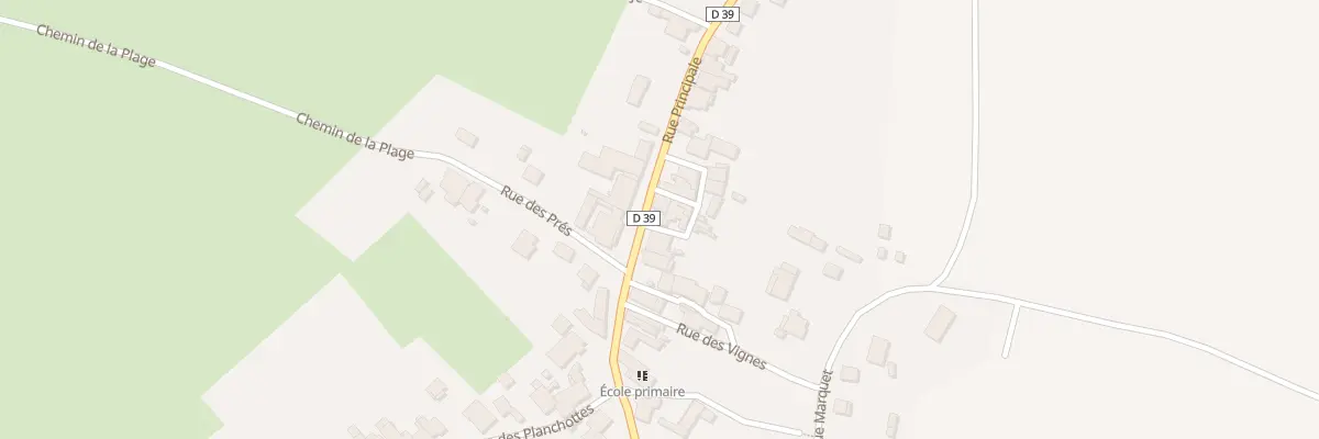 Plan du 43 Gr Grande Rue à Velet