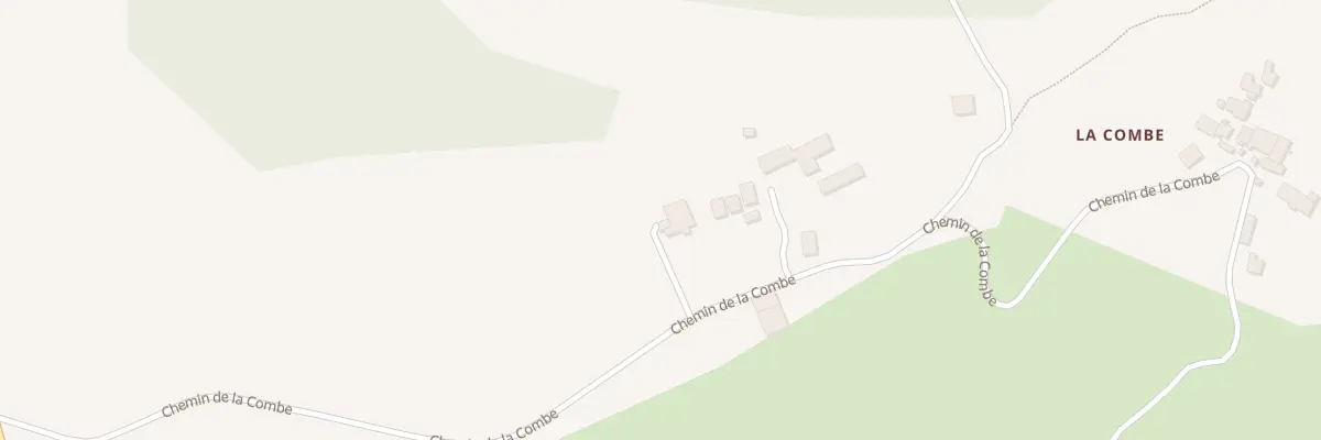 Plan du 5005 La Combe à Boulc