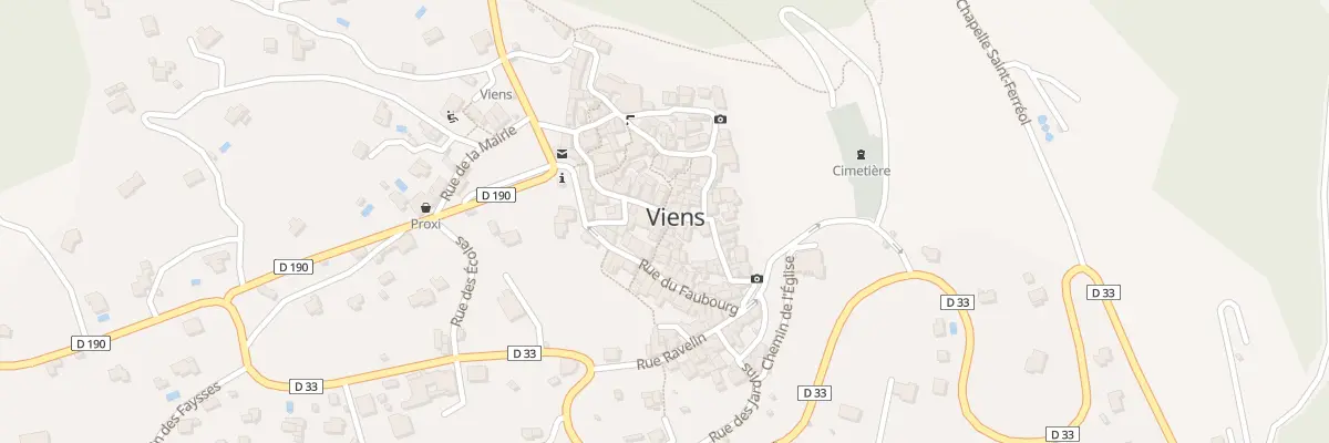 Plan du 5122F Rue de la Place à Viens