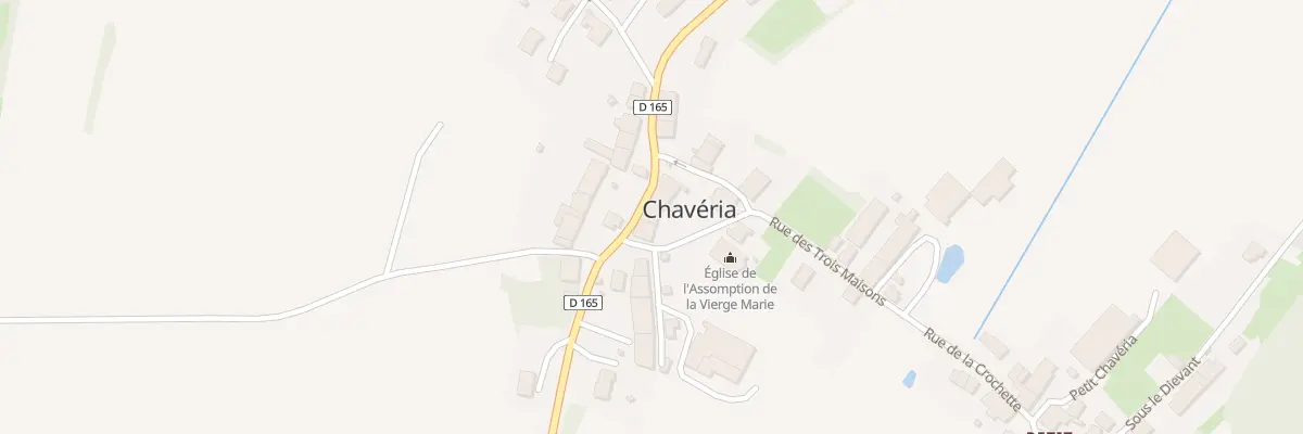 Plan du 4 Rue du Jeu de Quilles à Chavéria