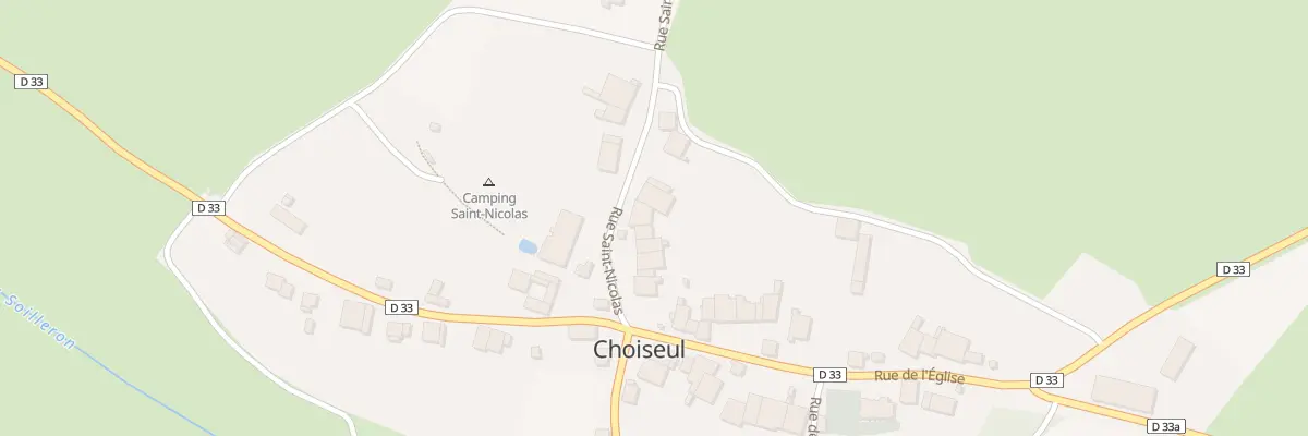 Plan du 8 Rue Saint Nicolas à Choiseul