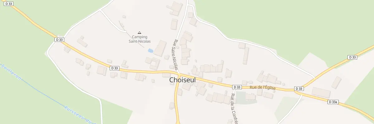 Plan du 2 Rue Saint Nicolas à Choiseul