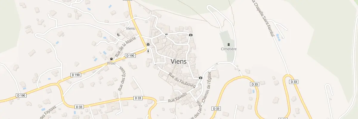 Plan du 5077F Rue de la Place à Viens