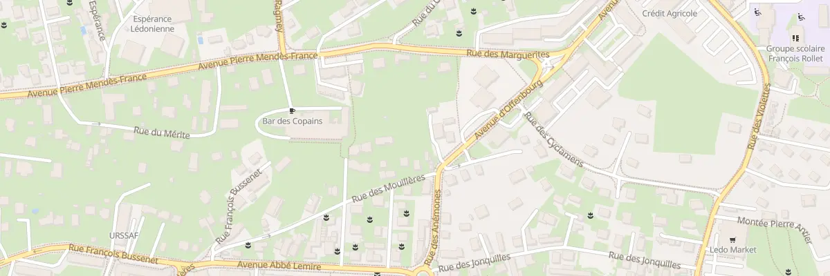 Plan du 29 Rue des Mouillères à Lons-le-Saunier