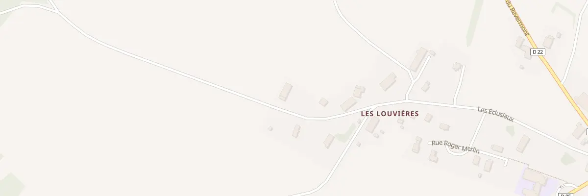 Plan du 12 Les Louvieres à Colonne