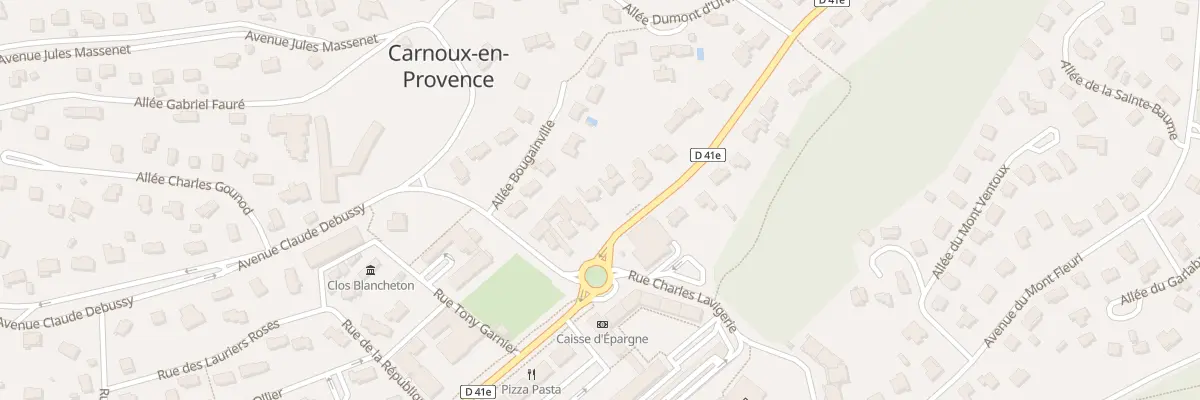 Plan du 7 Bd Mal Lyautey à Carnoux-en-Provence