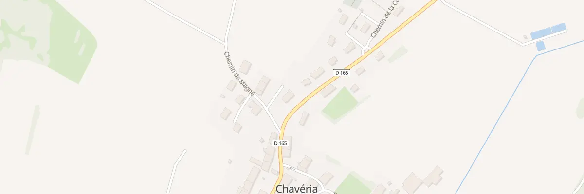 Plan du 1 Rue des Etangs à Chavéria