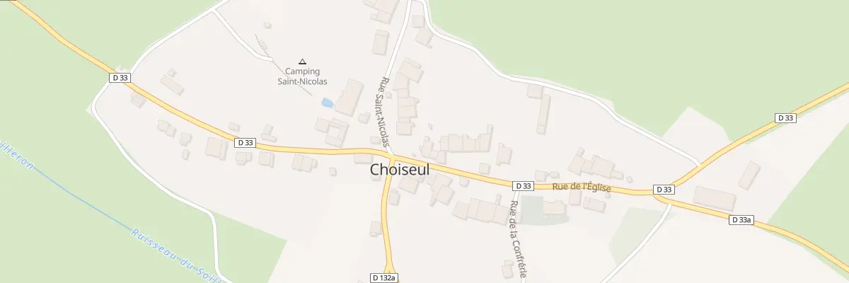 Plan du 3 Rue de l’Eglise à Choiseul