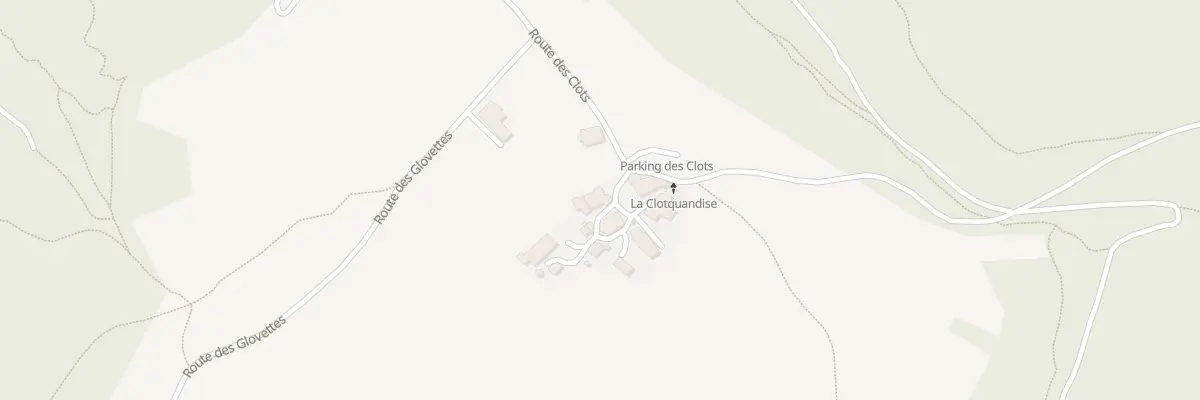 Plan du 1986 Rte des Clots à Villard-de-Lans