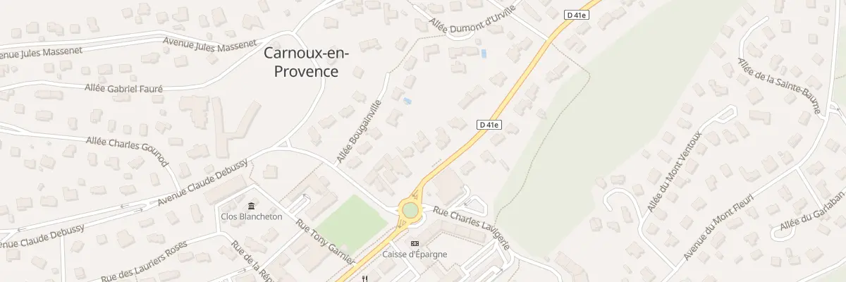 Plan du 9 Bd Mal Lyautey à Carnoux-en-Provence