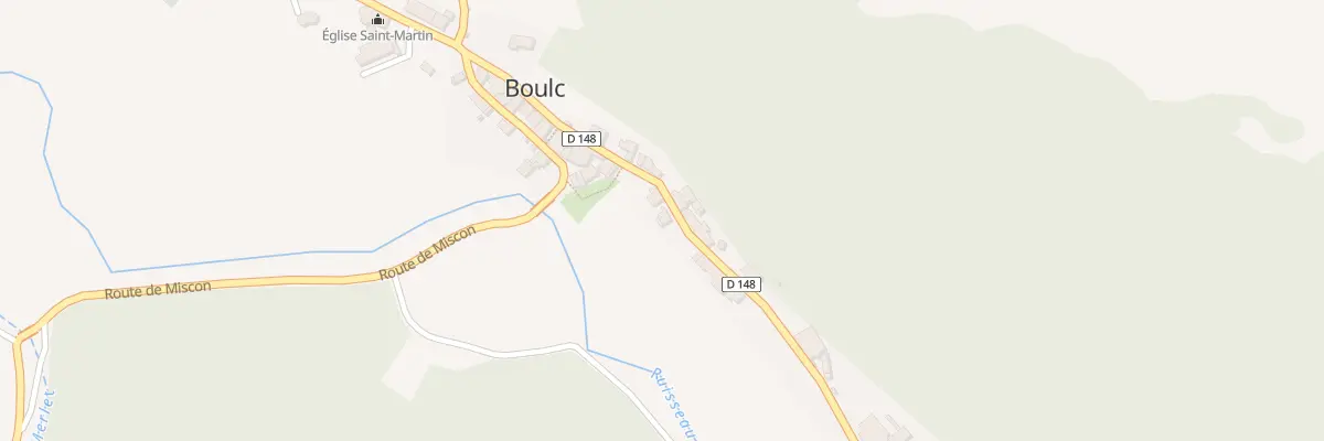 Plan du 5044 Pres du Moulin à Boulc
