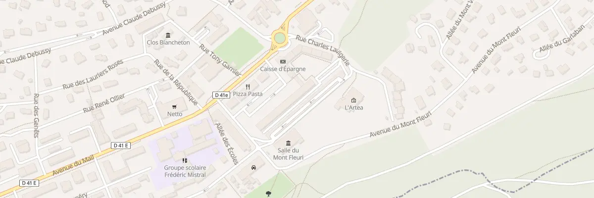 Plan du 53 All des Platanes à Carnoux-en-Provence