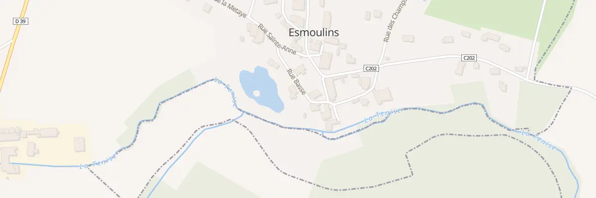 Plan du 3 Rue Basse à Esmoulins
