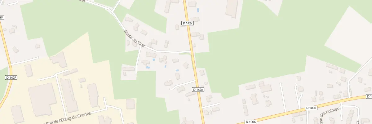 Plan du 1194 Rte de la Gare (Fitilieu) aux Abrets en Dauphiné