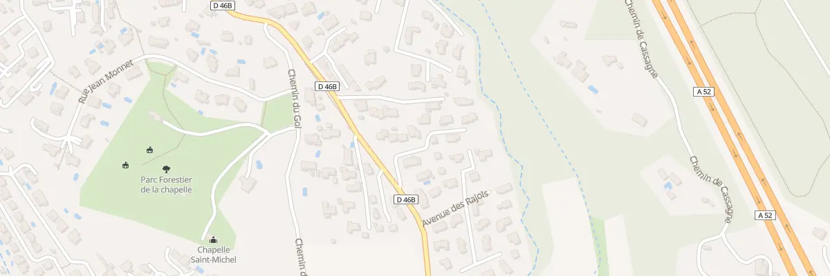 Plan du 5 Imp du Bonelli à Fuveau