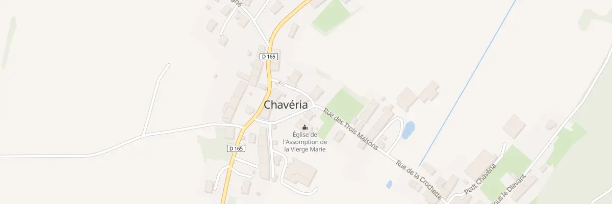 Plan du 1 Mte des Pignons à Chavéria