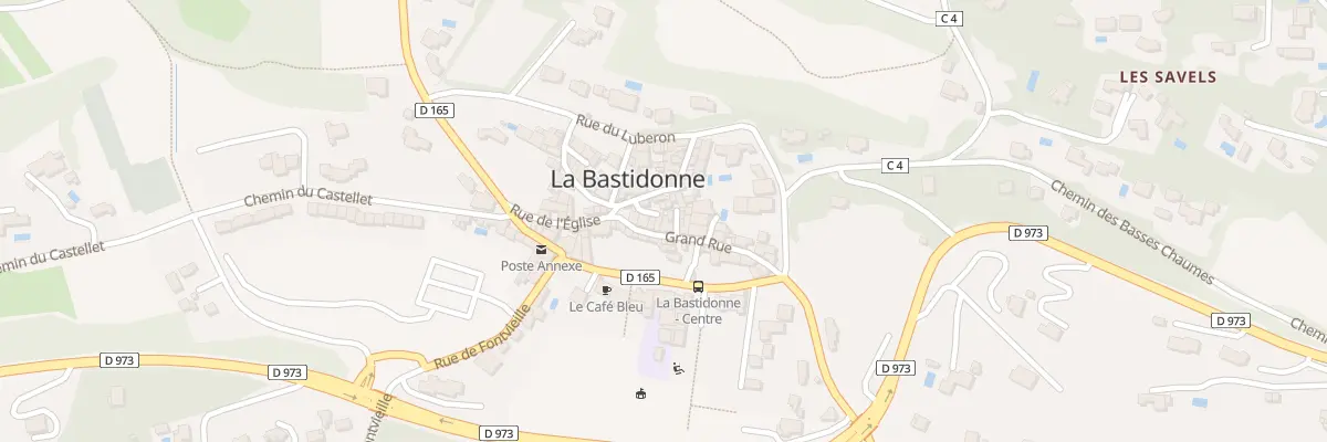 Plan du 5052F Gr Grand Rue à La Bastidonne