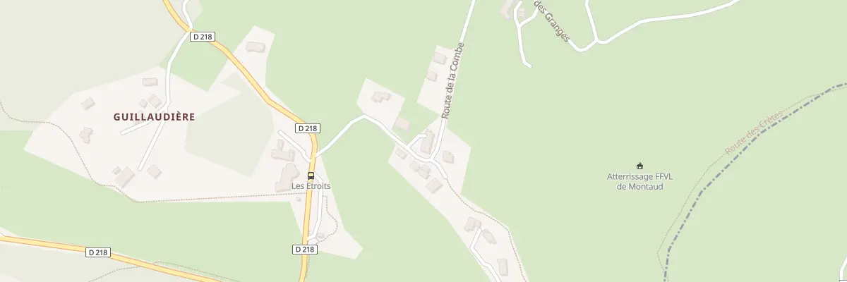 Plan du 159 Rte de la Combe à Montaud