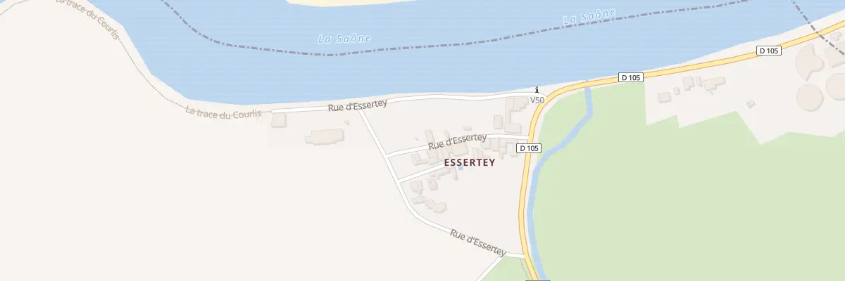 Plan du 19 Vc d’Essertey à Gray-la-Ville