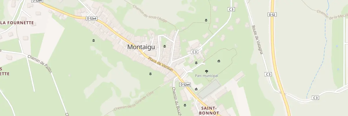 Plan du 4 Rue du Petit Bourg à Montaigu