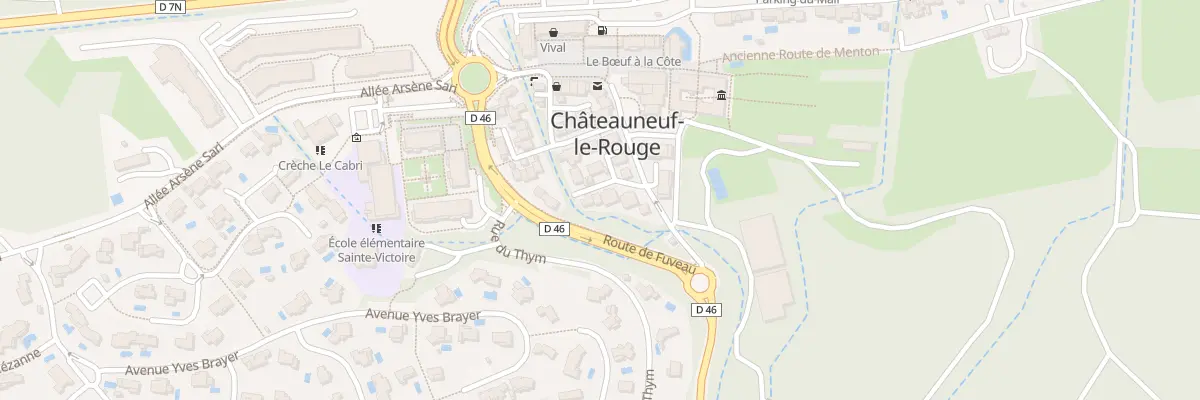 Plan du 21 Lot Les Allees du Cengle à Châteauneuf-le-Rouge