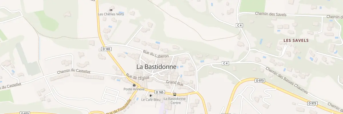 Plan du 5025F Rue du Luberon à La Bastidonne