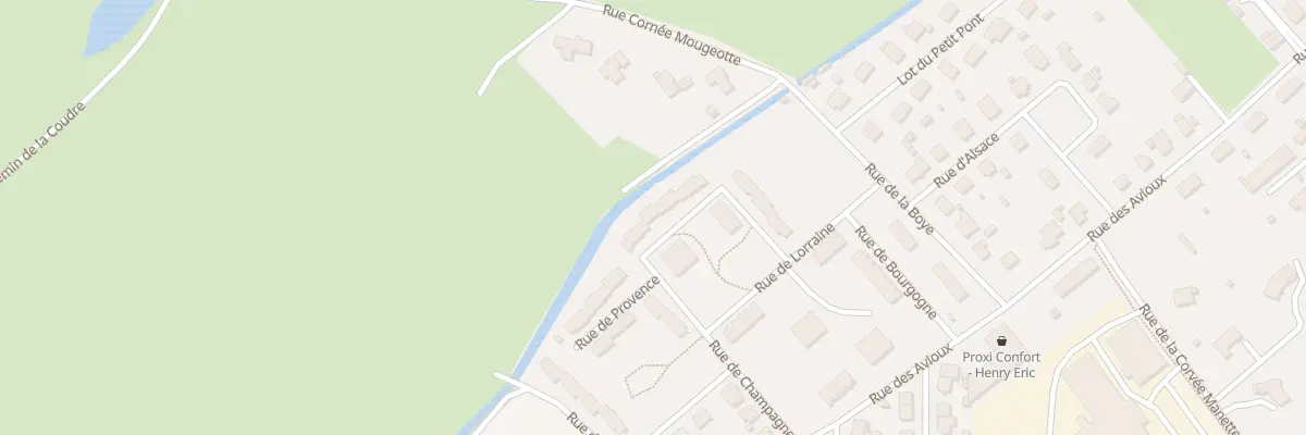 Plan du 195 Rue de Provence à Liffol-le-Grand