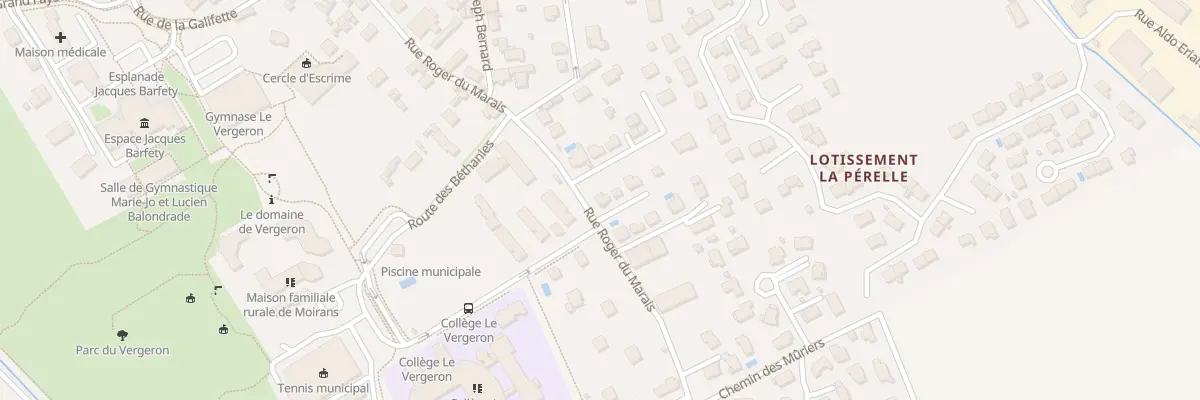 Plan du 35 Rue Roger du Marais à Moirans