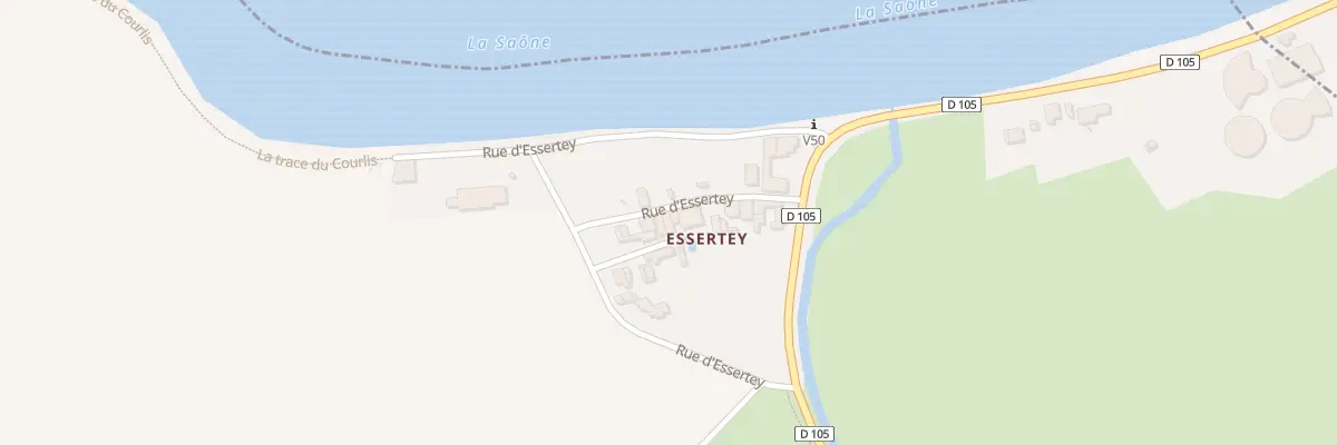 Plan du 15 Vc d’Essertey à Gray-la-Ville