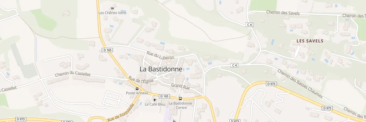 Plan du 2 Rue du Luberon à La Bastidonne