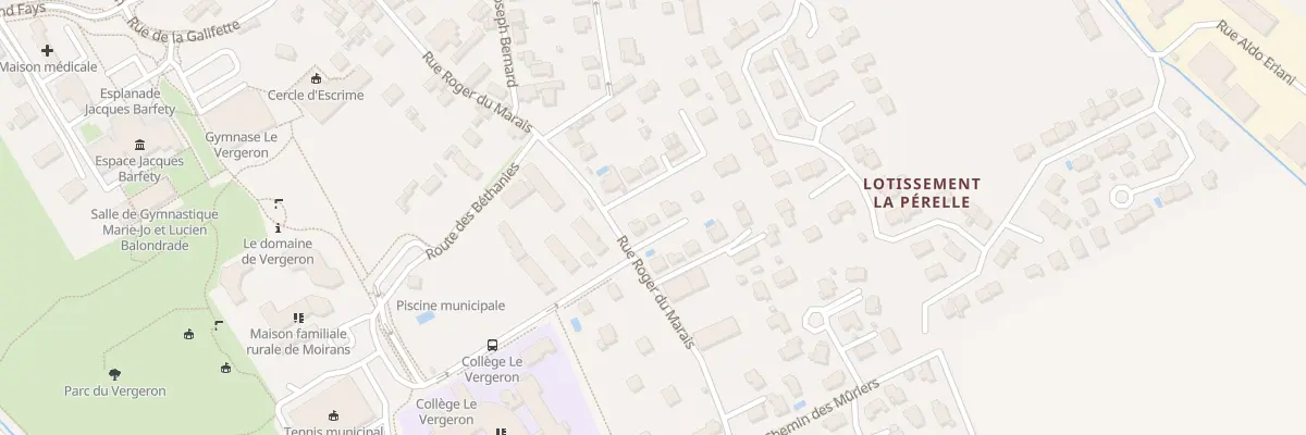 Plan du 37 Rue Roger du Marais à Moirans