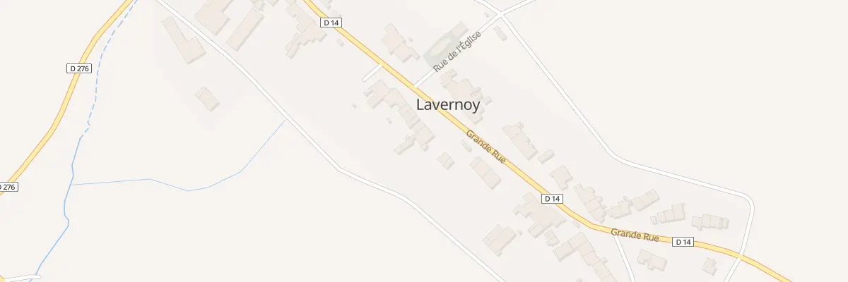Plan du 26 Grande Rue à Lavernoy