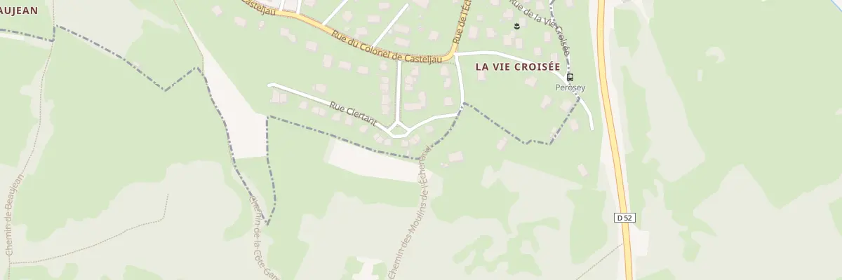 Plan du 59 Rue Clertant à Lons-le-Saunier