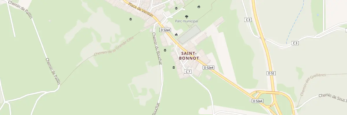 Plan du 4 Rue du Courchamps à Montaigu